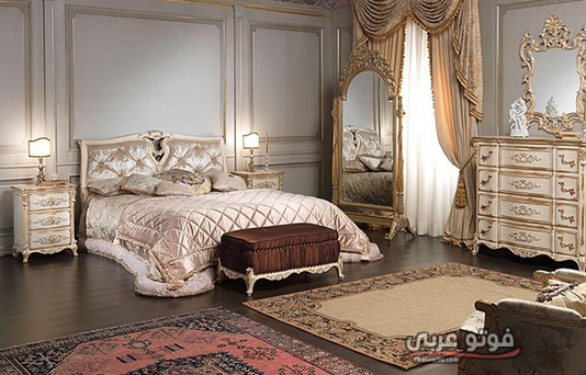 غرف نوم كلاسيكية 2019 أجمل صورغرف نوم كلاسيكية فوتو عربي